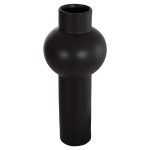 ΕΠΙΤΡΑΠΕΖΙΟ ΚΕΡΑΜΙΚΟ ΔΙΑΚΟΣΜΗΤΙΚΟ SCEPTER HM4604.02 ΜΑΥΡΟ ΜΑΤ Φ17x39Υεκ - Image 4