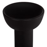 ΕΠΙΤΡΑΠΕΖΙΟ ΚΕΡΑΜΙΚΟ ΔΙΑΚΟΣΜΗΤΙΚΟ ELENDIL HM4602.02 ΜΑΥΡΟ ΜΑΤ Φ23x32Υ εκ - Image 5