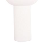 ΕΠΙΤΡΑΠΕΖΙΟ ΚΕΡΑΜΙΚΟ ΔΙΑΚΟΣΜΗΤΙΚΟ ELENDIL HM4602.01 ΥΠΟΛΕΥΚΟ ΚΡΥΣΤΑΛΛΙΚΟ Φ23x32Υ εκ. - Image 6