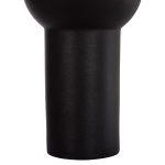 ΕΠΙΤΡΑΠΕΖΙΟ ΚΕΡΑΜΙΚΟ ΔΙΑΚΟΣΜΗΤΙΚΟ SCEPTER HM4605.02 ΜΑΥΡΟ ΜΑΤ Φ15x30Υ εκ. - Image 6
