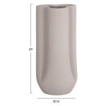 ΕΠΙΤΡΑΠΕΖΙΟ ΚΕΡΑΜΙΚΟ ΔΙΑΚΟΣΜΗΤΙΚΟ GLAΖΕ HM4612.03 ΓΚΡΙ ΜΑΤ Φ14x29Υεκ - Image 2