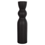 ΕΠΙΤΡΑΠΕΖΙΟ ΚΕΡΑΜΙΚΟ ΔΙΑΚΟΣΜΗΤΙΚΟ SCEPTER HM4614.02 ΜΑΥΡΟ ΜΑΤ Φ8x35Υ εκ. - Image 3