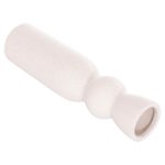 ΕΠΙΤΡΑΠΕΖΙΟ ΚΕΡΑΜΙΚΟ ΔΙΑΚΟΣΜΗΤΙΚΟ SCEPTER HM4614.01 ΚΡΥΣΤΑΛΛΙΚΟ ΥΠΟΛΕΥΚΟ Φ8x35Υεκ - Image 4
