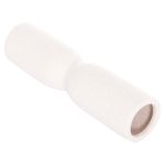 ΕΠΙΤΡΑΠΕΖΙΟ ΚΕΡΑΜΙΚΟ ΔΙΑΚΟΣΜΗΤΙΚΟ SCEPTER HM4615.01 ΚΡΥΣΤΑΛΛΙΚΟ ΥΠΟΛΕΥΚΟ Φ7,5x30,5Υεκ - Image 4