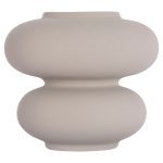 ΕΠΙΤΡΑΠΕΖΙΟ ΚΕΡΑΜΙΚΟ ΔΙΑΚΟΣΜΗΤΙΚΟ ROOK HM4629.03 ΓΚΡΙ ΜΑΤ Φ18x17Υεκ - Image 3