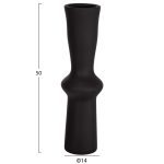 ΕΠΙΤΡΑΠΕΖΙΟ ΚΕΡΑΜΙΚΟ ΔΙΑΚΟΣΜΗΤΙΚΟ SCEPTER HM4637.02 ΜΑΥΡΟ ΜΑΤ Φ14x50Υεκ - Image 2