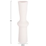 ΕΠΙΤΡΑΠΕΖΙΟ ΚΕΡΑΜΙΚΟ ΔΙΑΚΟΣΜΗΤΙΚΟ SCEPTER HM4637.01 ΚΡΥΣΤΑΛΛΙΚΟ ΥΠΟΛΕΥΚΟ Φ14x50Υεκ - Image 2