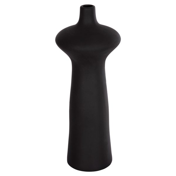 ΕΠΙΤΡΑΠΕΖΙΟ ΚΕΡΑΜΙΚΟ ΔΙΑΚΟΣΜΗΤΙΚΟ SCEPTER HM4636.02 ΜΑΥΡΟ ΜΑΤ Φ18x49Υεκ