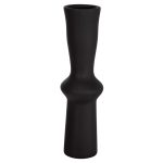 ΕΠΙΤΡΑΠΕΖΙΟ ΚΕΡΑΜΙΚΟ ΔΙΑΚΟΣΜΗΤΙΚΟ SCEPTER HM4637.02 ΜΑΥΡΟ ΜΑΤ Φ14x50Υεκ