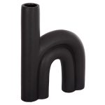 ΕΠΙΤΡΑΠΕΖΙΟ ΚΕΡΑΜΙΚΟ ΔΙΑΚΟΣΜΗΤΙΚΟ ARCON HM4638.02 ΜΑΥΡΟ ΜΑΤ 25,5x6x34Υεκ
