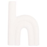 ΕΠΙΤΡΑΠΕΖΙΟ ΚΕΡΑΜΙΚΟ ΔΙΑΚΟΣΜΗΤΙΚΟ ARCON HM4638.01 ΚΡΥΣΤΑΛΛΙΚΟ ΥΠΟΛΕΥΚΟ 25,5x6x34Υεκ - Image 3