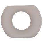 ΕΠΙΤΡΑΠΕΖΙΟ ΚΕΡΑΜΙΚΟ ΔΙΑΚΟΣΜΗΤΙΚΟ ELLIPTO HM4646.03 ΓΚΡΙ ΜΑΤ 18x6,5x14Υεκ - Image 3
