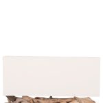 ΕΠΙΤΡΑΠΕΖΙΟ ΟΡΘΟΓΩΝΙΟ ΦΩΤΙΣΤΙΚΟ TWIGGY HM4432 DRIFTWOOD & ΛΕΥΚΟ ΚΑΠΕΛΟ 50x16,5x38Υεκ. - Image 6