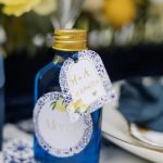 Beauty Home 10 Ετικέτες Χάρτινες “Dolce Vita” – Μπλε, Λευκό και Χρυσό - Image 4
