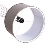 ΦΩΤΙΣΤΙΚΟ ΔΑΠΕΔΟΥ HUE HM7581.11 ΜΕΤΑΛΛΙΚΟ ΓΚΡΙ Φ38x144Υεκ. - Image 5