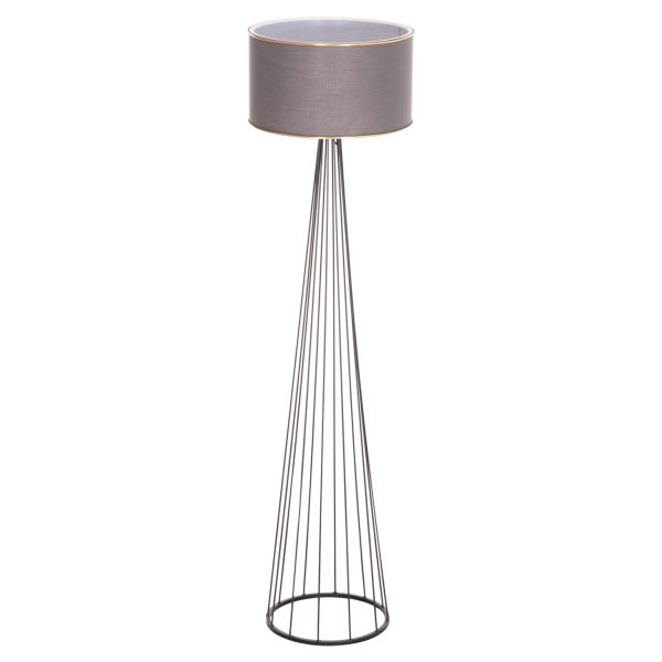ΦΩΤΙΣΤΙΚΟ ΔΑΠΕΔΟΥ HUE HM7581.11 ΜΕΤΑΛΛΙΚΟ ΓΚΡΙ Φ38x144Υεκ.
