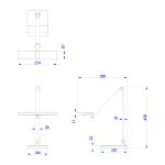 ΦΩΤΙΣΤΙΚΟ ΓΡΑΦΕΙΟΥ LED BLAIN PRO HM4461.08 ΑΣΗΜΙ ΜΑΤ ABS 35x43,9Υεκ. - Image 2