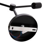 ΦΩΤΙΣΤΙΚΟ ΟΡΟΦΗΣ 3-ΦΩΤΟ LIGHTY HM7404.11 ΜΕΤΑΛΛΟ ΣΕ ΜΑΥΡΟ 52x5x48Υεκ. - Image 6