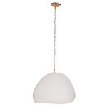 ΦΩΤΙΣΤΙΚΟ ΟΡΟΦΗΣ ΚΡΕΜΑΣΤΟ JAYLEN HM4703.02S FIBER CEMENT ΛΕΥΚΟ - Image 3