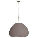 ΦΩΤΙΣΤΙΚΟ ΟΡΟΦΗΣ ΚΡΕΜΑΣΤΟ JAYLEN HM4703.03L FIBER CEMENT ΓΚΡΙ 65x55x45Υεκ. - Image 3