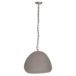 ΦΩΤΙΣΤΙΚΟ ΟΡΟΦΗΣ ΚΡΕΜΑΣΤΟ JAYLEN HM4703.03S FIBER CEMENT ΓΚΡΙ 44x39x30Υεκ. - Image 3