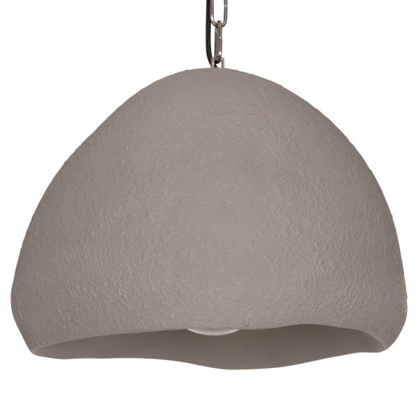 ΦΩΤΙΣΤΙΚΟ ΟΡΟΦΗΣ ΚΡΕΜΑΣΤΟ JAYLEN HM4703.03S FIBER CEMENT ΓΚΡΙ 44x39x30Υεκ.