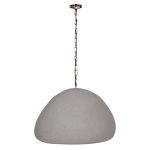 ΦΩΤΙΣΤΙΚΟ ΟΡΟΦΗΣ ΚΡΕΜΑΣΤΟ JAYLEN HM4703.03XL FIBER CEMENT ΓΚΡΙ 74x68x50-70Υεκ. - Image 3