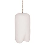 ΦΩΤΙΣΤΙΚΟ ΟΡΟΦΗΣ ΚΡΕΜΑΣΤΟ LOGKY HM4704.02S--FIBER CEMENT ΛΕΥΚΟ Φ24x47Υεκ