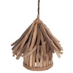 ΦΩΤΙΣΤΙΚΟ ΟΡΟΦΗΣ ΚΡΕΜΑΣΤΟ TREIT HM4874 DRIFTWOOD ΣΕ ΦΥΣΙΚΟ Φ40x73Υεκ [1xΕ27] - Image 3