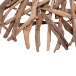 ΦΩΤΙΖΟΜΕΝΟ ΔΙΑΚΟΣΜΗΤΙΚΟ ΤΟΙΧΟΥ DREAMER HM4422 DRIFTWOOD ΜΕ ΤΑΙΝΙΑ LED Φ90x7(πάχος)εκ - Image 5