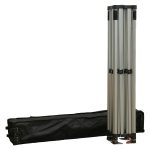 GAZEBO ΕΠΑΓΓΕΛΜΑΤΙΚΟ ΒΑΡΕΩΣ ΤΥΠΟΥ CRESSEN HM21097 ΠΤΥΣΣΟΜΕΝΟ ΑΛΟΥΜΙΝΙΟΥ 3x3x3,4Yμ - Image 3