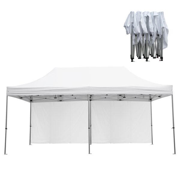 GAZEBO ΕΠΑΓΓΕΛΜΑΤΙΚΟ ΒΑΡΕΩΣ ΤΥΠΟΥ CRESSEN HM21099 ΠΤΥΣΣΟΜΕΝΟ ΑΛΟΥΜΙΝΙΟΥ 3x6x3,4Yμ