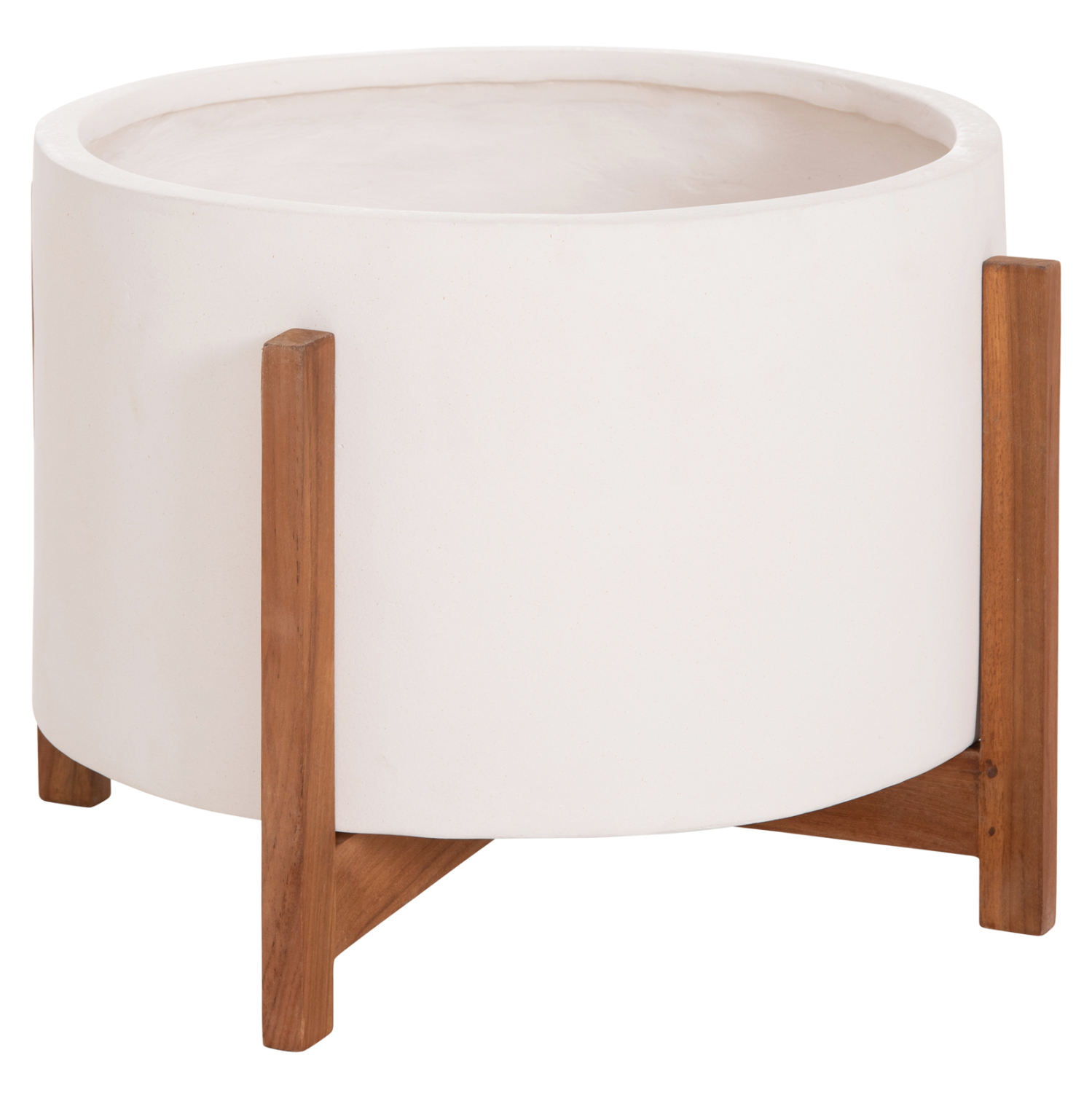 glastra-esotchoroy-fb9468202l-fiber-ceme ΓΛΑΣΤΡΑ ΕΣΩΤ.ΧΩΡΟΥ HOFF HM4682.02L FIBER CEMENT ΛΕΥΚΟ-TEAK ΒΑΣΗ Φ50x35Υεκ - Image 1