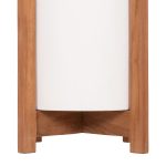 ΓΛΑΣΤΡΑ ΕΣΩΤ.ΧΩΡΟΥ HOFF HM4682.02S FIBER CEMENT ΛΕΥΚΟ-TEAK ΒΑΣΗ Φ33x42Υεκ - Image 5