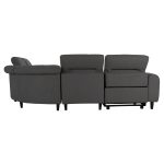 ΓΩΝΙΑΚΟΣ ΚΑΝΑΠΕΣ ΜΕ RECLINE ORACLE HM3290.01 ΓΚΡΙ ΥΦΑΣΜΑ 260x260x90(κάθισμα)x94Υεκ. - Image 5