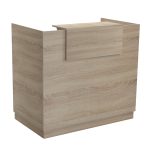 ΓΡΑΦΕΙΟ ΥΠΟΔΟΧΗΣ (RECEPTION) BARRY HM2152.01 ΜΕΛΑΜΙΝΗ ΣΕ SONAMA 120x70x110Υεκ.