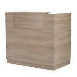 ΓΡΑΦΕΙΟ ΥΠΟΔΟΧΗΣ (RECEPTION) BARRY HM2152.01 ΜΕΛΑΜΙΝΗ ΣΕ SONAMA 120x70x110Υεκ. - Image 4