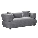 ΚΑΝΑΠΕΣ 2-ΘΕΣΙΟΣ ARCTIS HM3328.01 ΓΚΡΙ ΥΦΑΣΜΑ 169x88x88Υεκ.