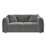 ΚΑΝΑΠΕΣ 2-ΘΕΣΙΟΣ JUNOA HM3334.01 ΓΚΡΙ ΥΦΑΣΜΑ 172x89x74Υεκ - Image 3