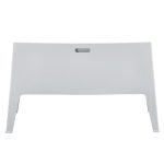 ΚΑΝΑΠΕΣ 2-ΘΕΣΙΟΣ ΠΟΛΥΠΡΟΠΥΛΕΝΙΟΥ SLEEK HM6366.01 ΧΡΩΜΑ ΛΕΥΚΟ 133x68x73Υεκ. - Image 4