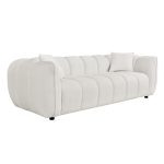 ΚΑΝΑΠΕΣ 3-ΘΕΣΙΟΣ LYKKE HM3323.02 ΕΚΡΟΥ ΥΦΑΣΜΑ 229x89x70Υεκ