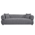 ΚΑΝΑΠΕΣ 3-ΘΕΣΙΟΣ ARCTIS HM3327.01 ΓΚΡΙ ΥΦΑΣΜΑ 229x88x88Υεκ. - Image 3