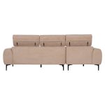 ΚΑΝΑΠΕΣ ΑΡΙΣΤΕΡΗ ΓΩΝΙΑ DIVYA HM3267.11L ΜΠΕΖ ΥΦΑΣΜΑ 260x100-174x104Υεκ. - Image 6