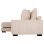ΚΑΝΑΠΕΣ ΑΡΙΣΤΕΡΗ ΓΩΝΙΑ CRANFIELD HM3287.02L ΜΠΕΖ ΡΙΓΕ ΥΦΑΣΜΑ 315x167(γωνία)x67Υεκ. - Image 4