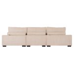 ΚΑΝΑΠΕΣ ΑΡΙΣΤΕΡΗ ΓΩΝΙΑ CRANFIELD HM3287.02L ΜΠΕΖ ΡΙΓΕ ΥΦΑΣΜΑ 315x167(γωνία)x67Υεκ. - Image 5