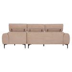ΚΑΝΑΠΕΣ ΔΕΞΙΑ ΓΩΝΙΑ DIVYA HM3267.11R ΜΠΕΖ ΥΦΑΣΜΑ 260x100-174x104Υεκ. - Image 6