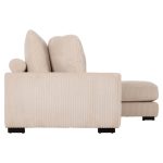 ΚΑΝΑΠΕΣ ΔΕΞΙΑ ΓΩΝΙΑ CRANFIELD HM3287.02R ΜΠΕΖ ΡΙΓΕ ΥΦΑΣΜΑ 315x167(γωνία)x67Υεκ. - Image 4