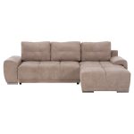 ΚΑΝΑΠΕΣ ΚΡΕΒΑΤΙ ΔΕΞΙΑ ΓΩΝΙΑ COMFYRA HM3336.03R ΜΠΕΖ ΥΦΑΣΜΑ 270x181x75Υεκ - Image 4