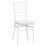 ΚΑΡΕΚΛΑ CATERING TIFFANY ΜΕ ΜΑΞΙΛΑΡΙ HM21104 ΛΕΥΚΟ ΠΟΛΥΠΡΟΠΥΛΕΝΙΟ 39x47x89Yεκ.