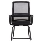 ΚΑΡΕΚΛΑ ΕΠΙΣΚΕΠΤΗ CASTER HM1228.01 PP--MESH--ΜΕΤΑΛΛΟ ΜΑΥΡΟ 46x52x94Υεκ - Image 3
